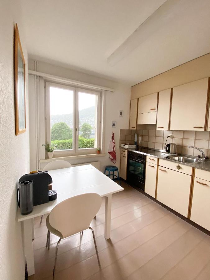 Neb-Thun Lodge'S Appartement 1 Hilterfingen Ringstrasse 6 Exterior foto
